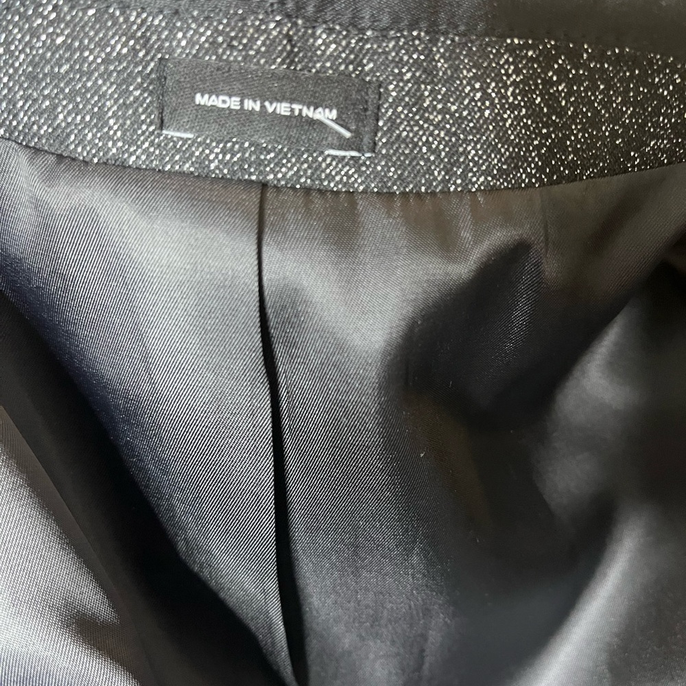 J. Ferrar Slim Fit Charcoal Sparkle Sport Jacket Size 38 Short Slim - Picture 5 of 11